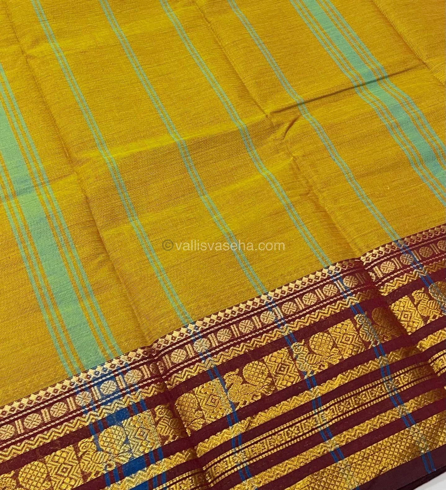 Kanchi Cotton Saree - VVKCS006