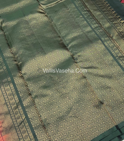 Half Mix - Pure Soft Silk Saree - VVPSS030