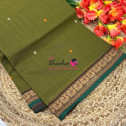 Chettinadu Cotton Saree - VVCCS003