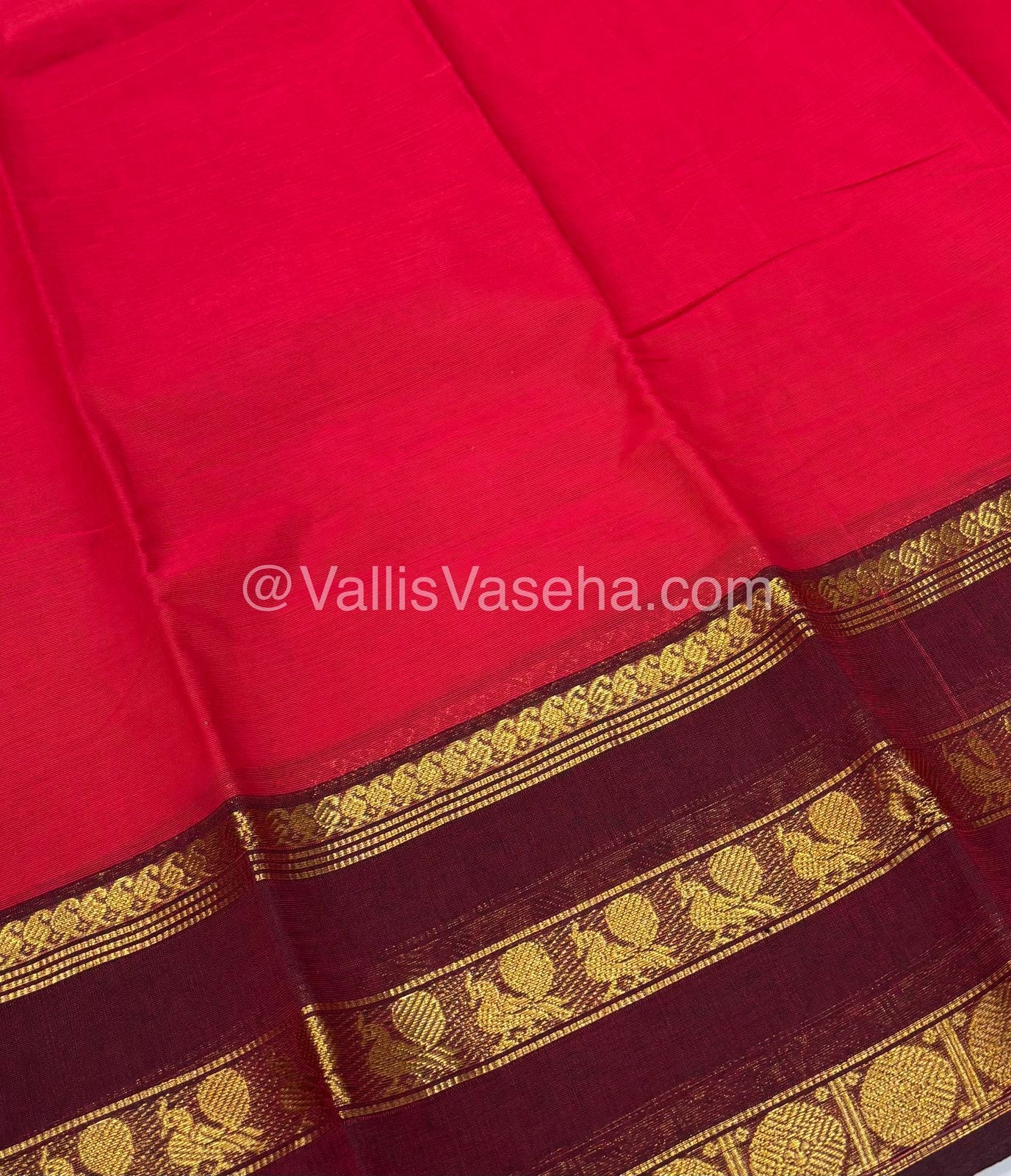 Kanchi Cotton Saree - VVKCS016
