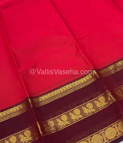Kanchi Cotton Saree - VVKCS016