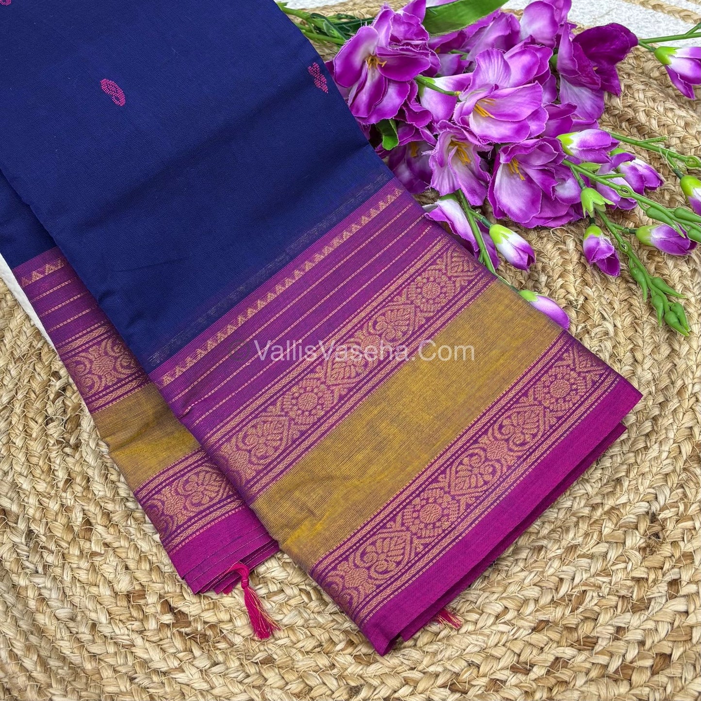 Kanchi Cotton Saree - VVKCS017