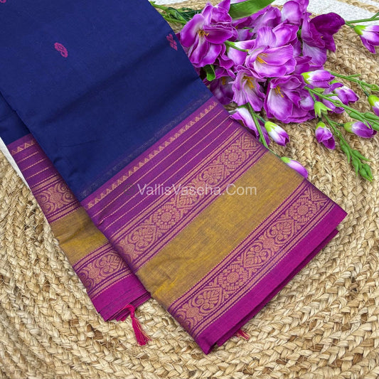 Kanchi Cotton Saree - VVKCS017