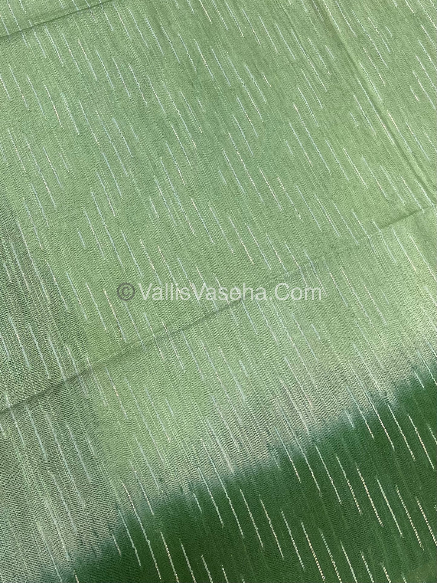 Bhagalpuri Silk | Green Shade | VVBS010
