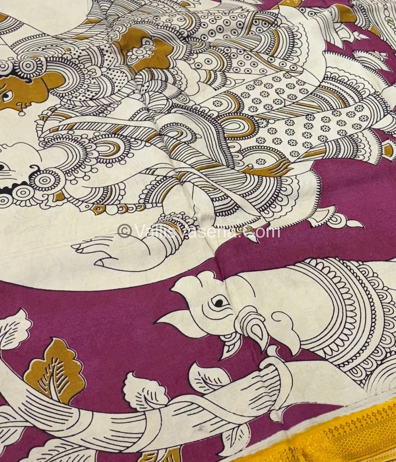 Chennur Silk | Kalamkari Prints | VVCKS006