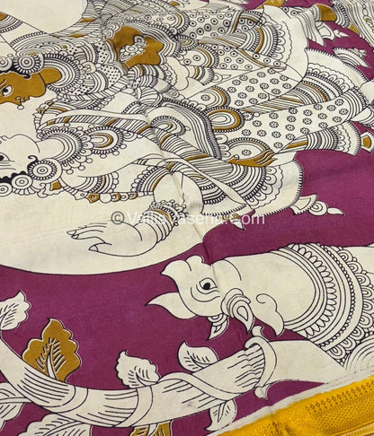 Chennur Silk | Kalamkari Prints | VVCKS006