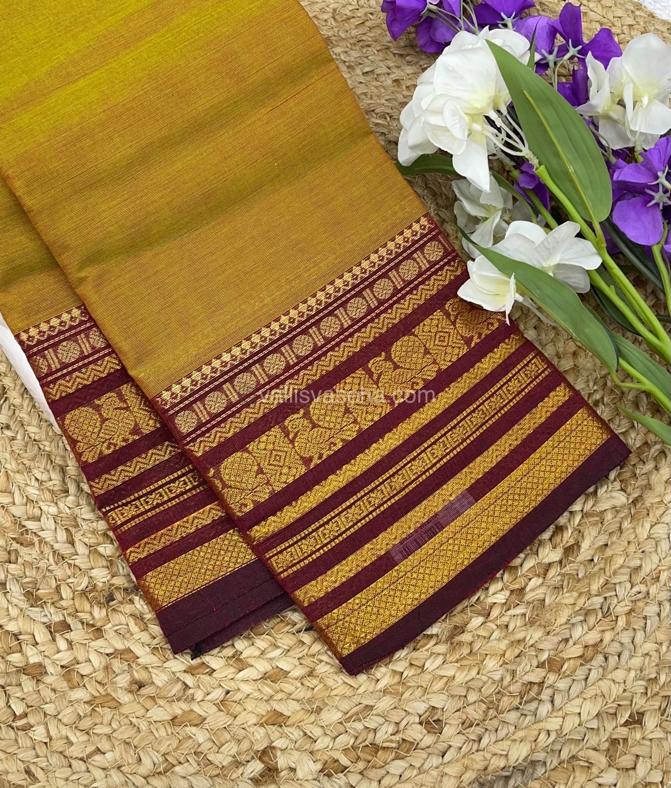 Kanchi Cotton Saree - VVKCS006