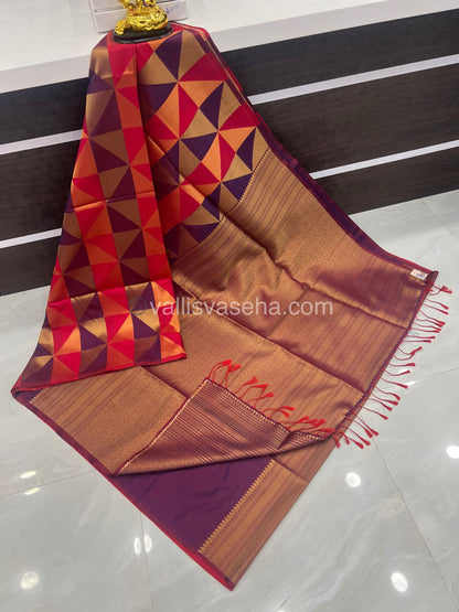Semi Soft Silk - Multi colors - VVSSS001