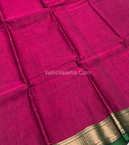 Dhaka Cotton Saree - VVDCS001