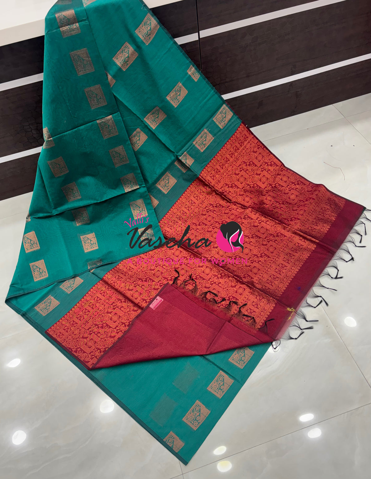 30% less - Offer Saree - Kota Cotton Saree - VVDS008