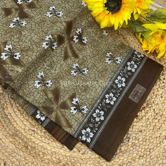 Pure Cotton Voile Saree | VVPVS001