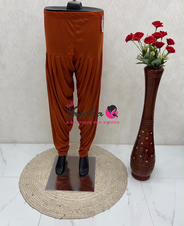 Semi Patiyala - Rust Orange Shade - VVSP001