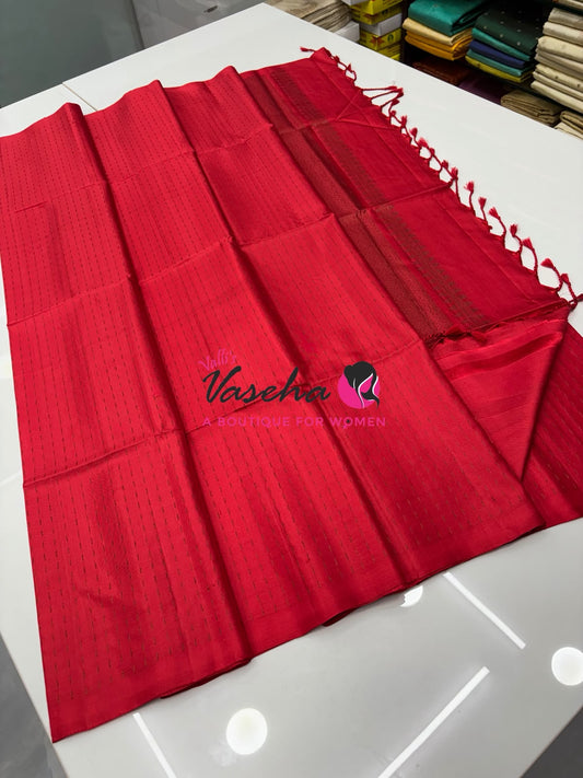 Pure Soft Silk Saree - Happy Sale - 20%less - VVAD001