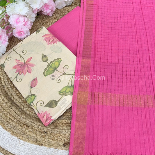 Salwar Material - Pure Cotton - Digital Print - VVUSM008