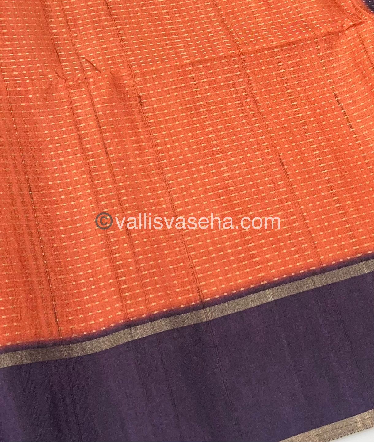 Semi Tussar Silk - Vairavoosi Design - VVSTS037