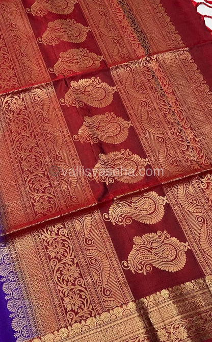 Pure Soft Silk Saree - Kanchi Border - VVPSS015