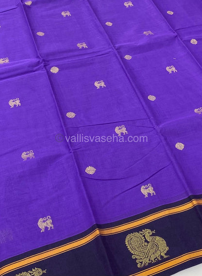 Premium Kanchi Cotton Saree - VVKCS004