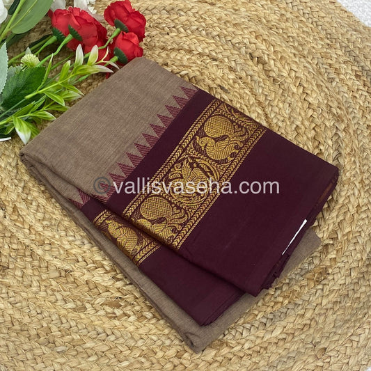 Kanchi Cotton Saree - VVKCS007