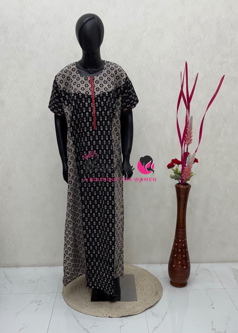 XL  Size - Nighties - VVJN001