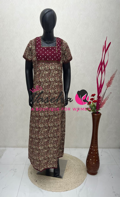 Free Size - Nighties - VVJN001