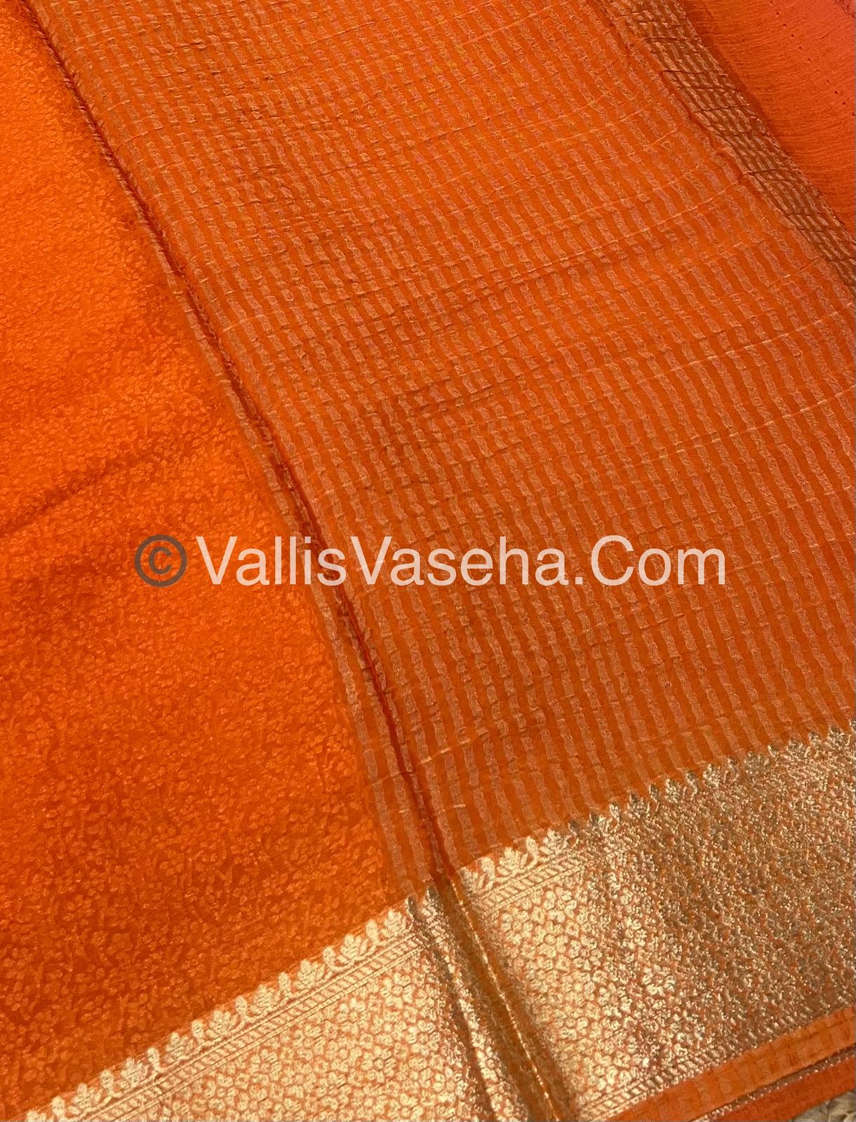 Semi Viscose / Semi Mysore Crepe Silk Variety - Embossed Design - VVSMC002
