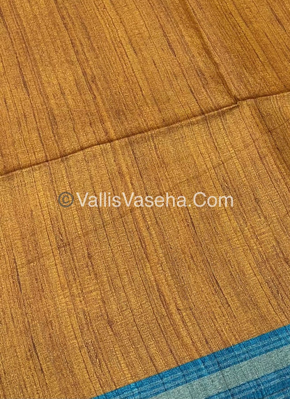 Art Silk / Semi Gicha Tussar Saree  - VVSGT002