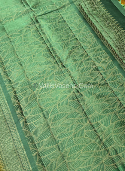 Half Mix - Pure Soft Silk Saree - VVPSS030