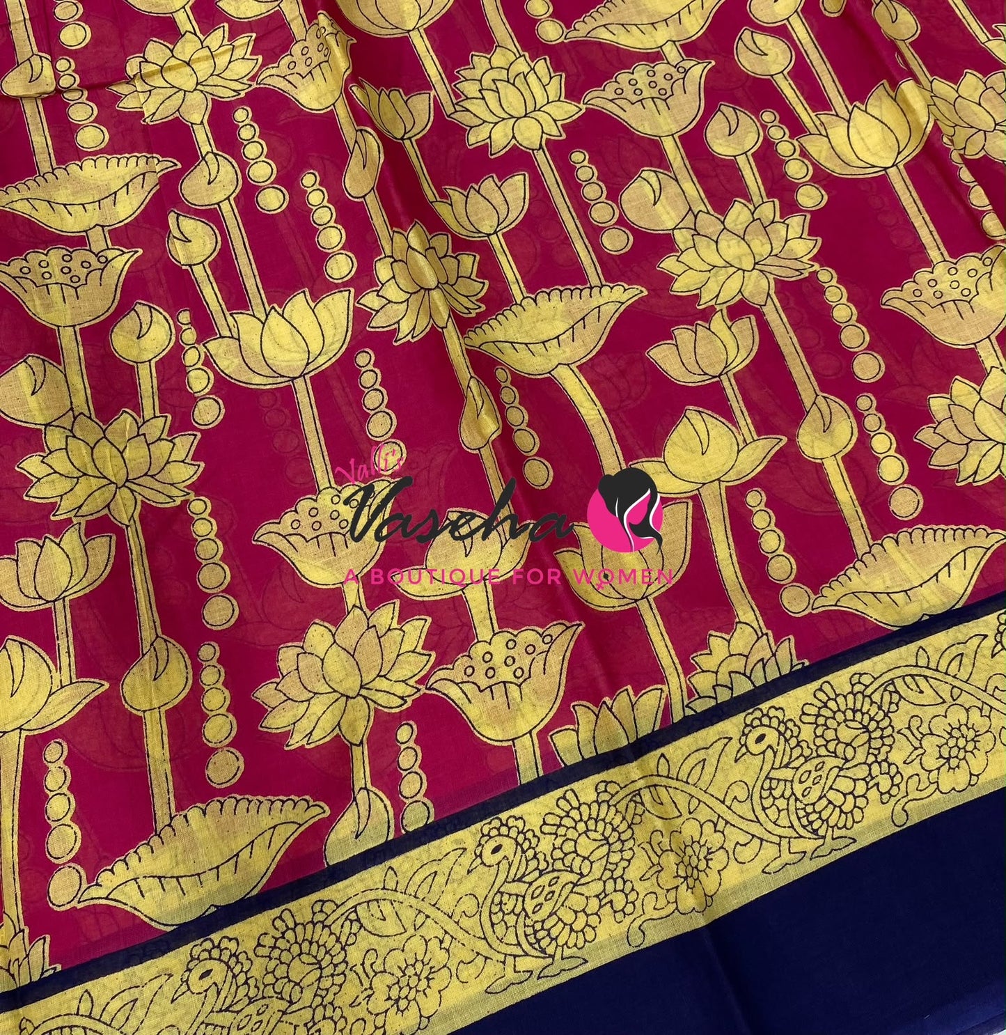 Pure Soft Mul  Cotton Sarees - -VVMMC012