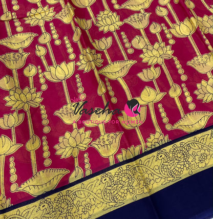 Pure Soft Mul  Cotton Sarees - -VVMMC012