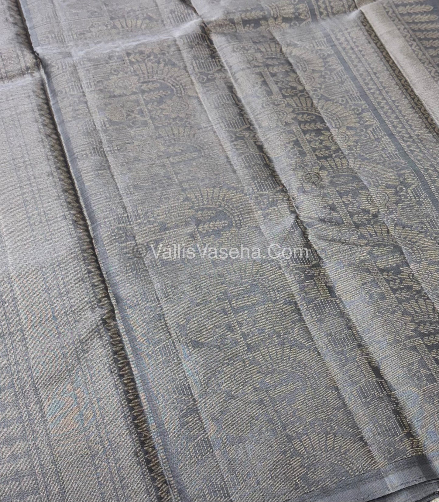 Half Mix - Pure Soft Silk Saree - VVPSS051
