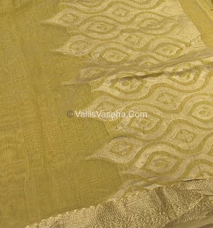 Chanderi Mixed Cotton Saree  - VVCMC001