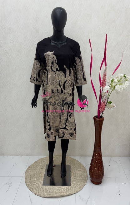 Ready Made - Kalamkari Kurti -VVRKK001