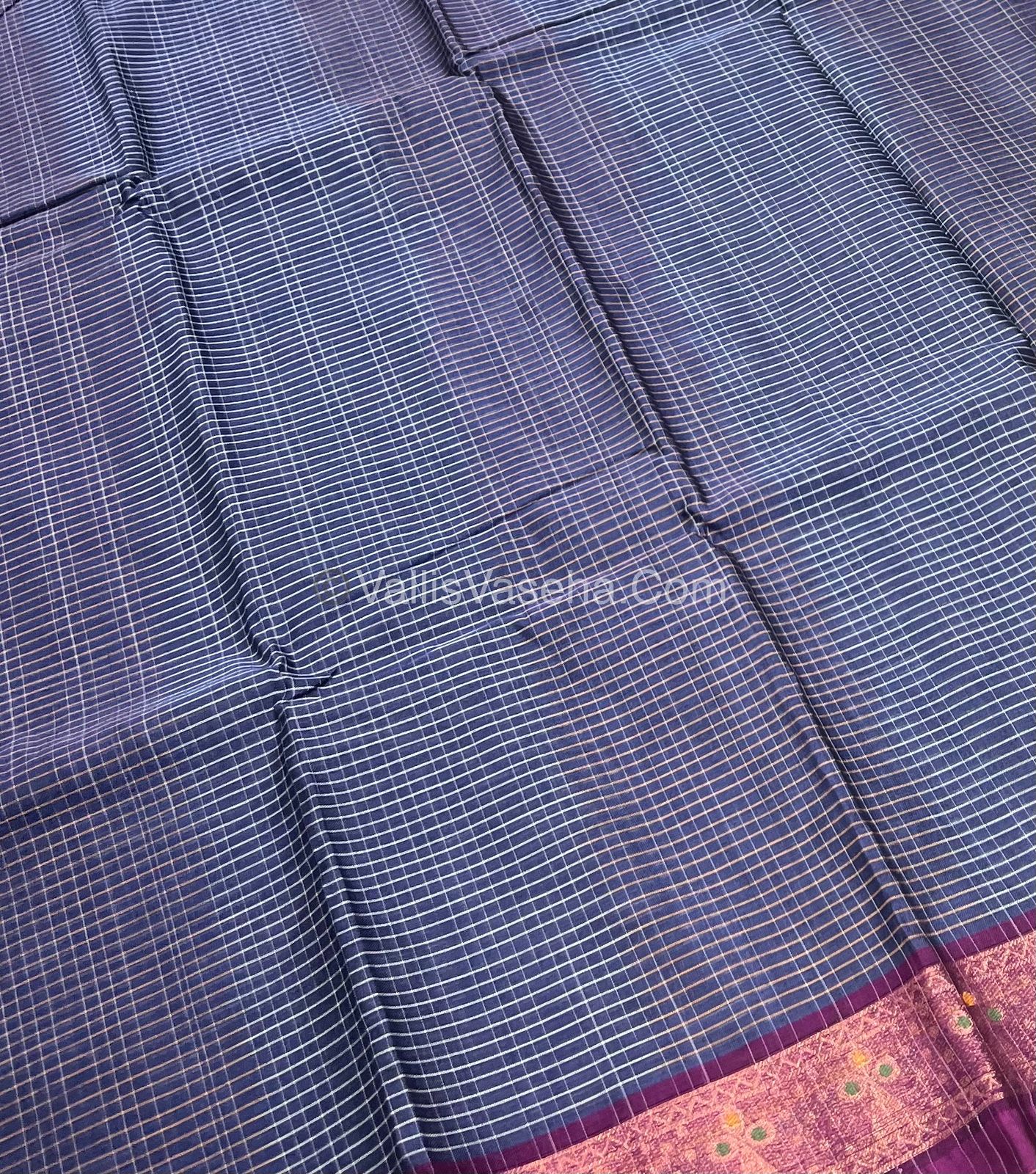 Dhaka Cotton Saree - VVDCS001