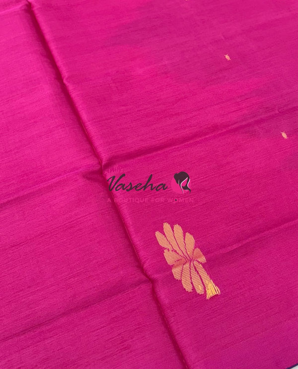 Vazhai Pattu Saree / Banana Pith - With Blouse - VVVPS002