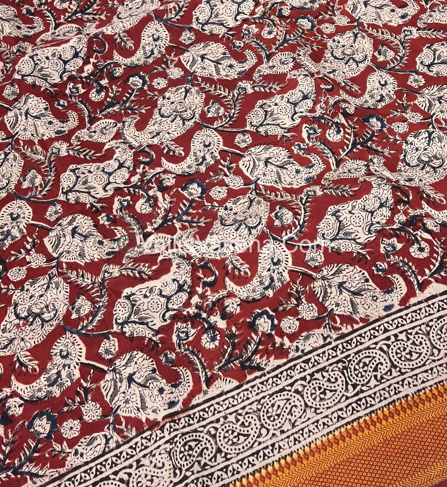 Chennur Silk | Kalamkari Prints | VVCS005