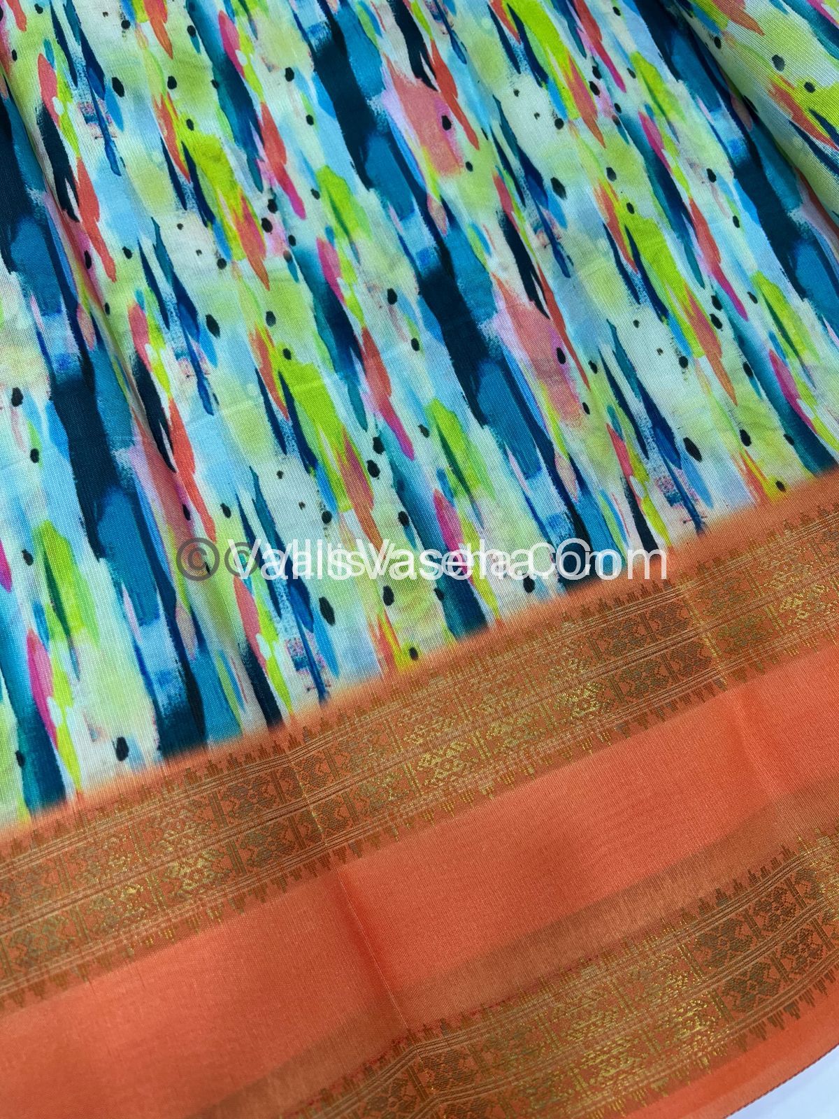 40% less - Offer Saree - Dola Silk   Saree - VVDS007