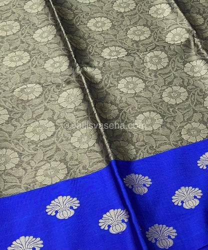 Banarasi - Kora Muslin Saree - VVKMS001