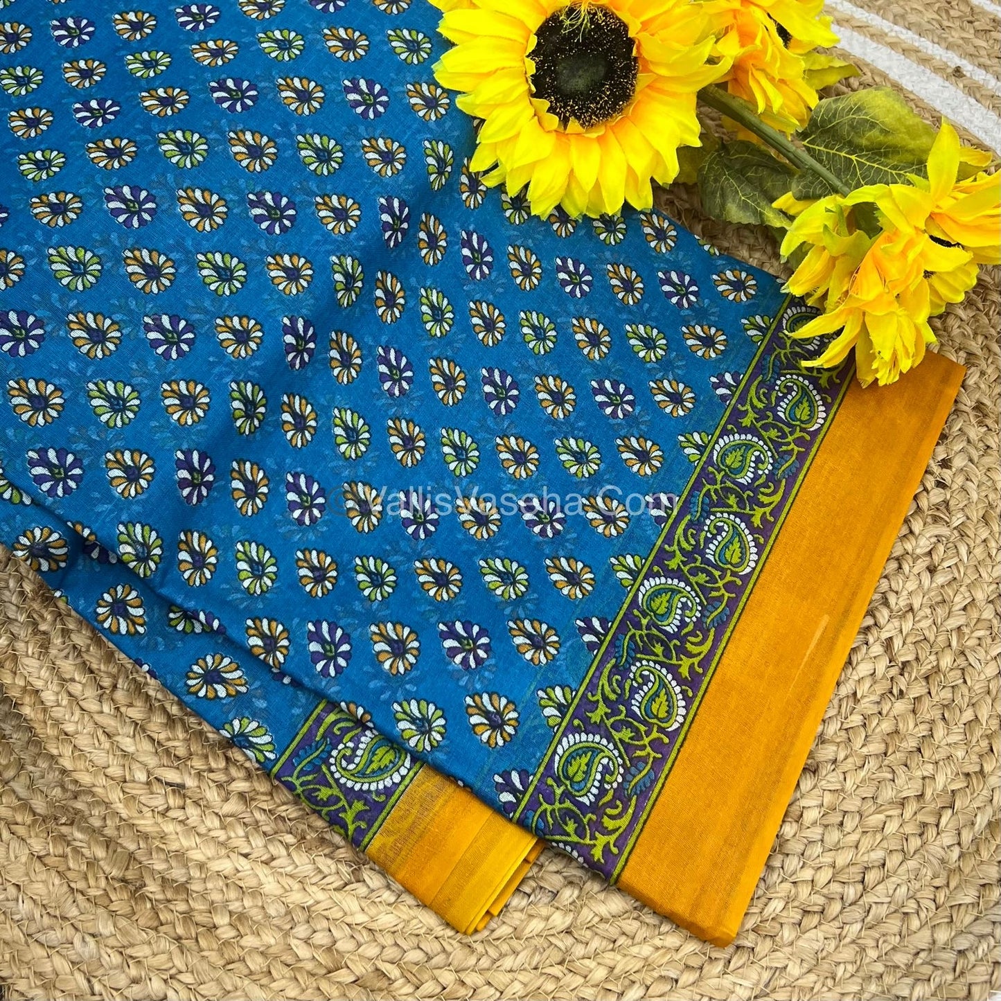 Pure Cotton Voile Saree | VVPVS001