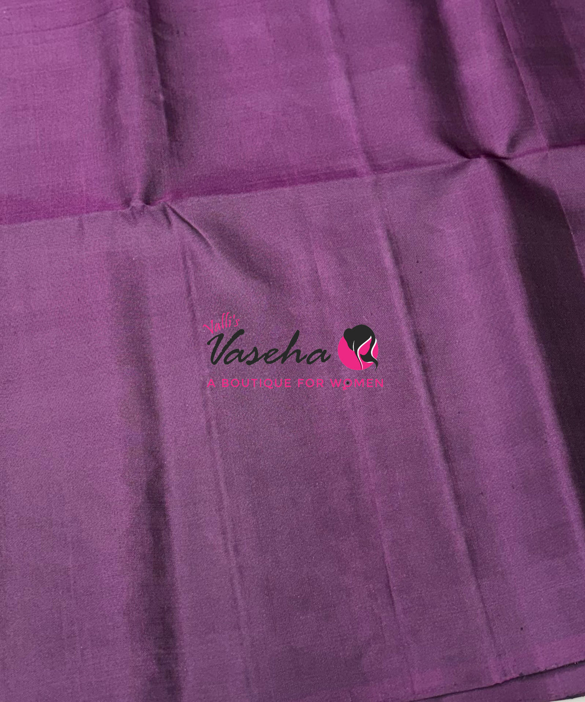 Pure Soft Silk Saree - Dark Purple Shade - VVPSS061