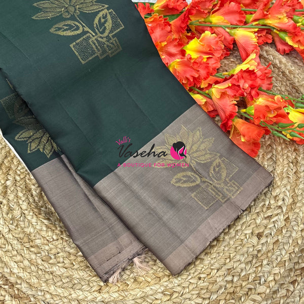 Half Mix - Pure Soft Silk Saree - VVPSS104