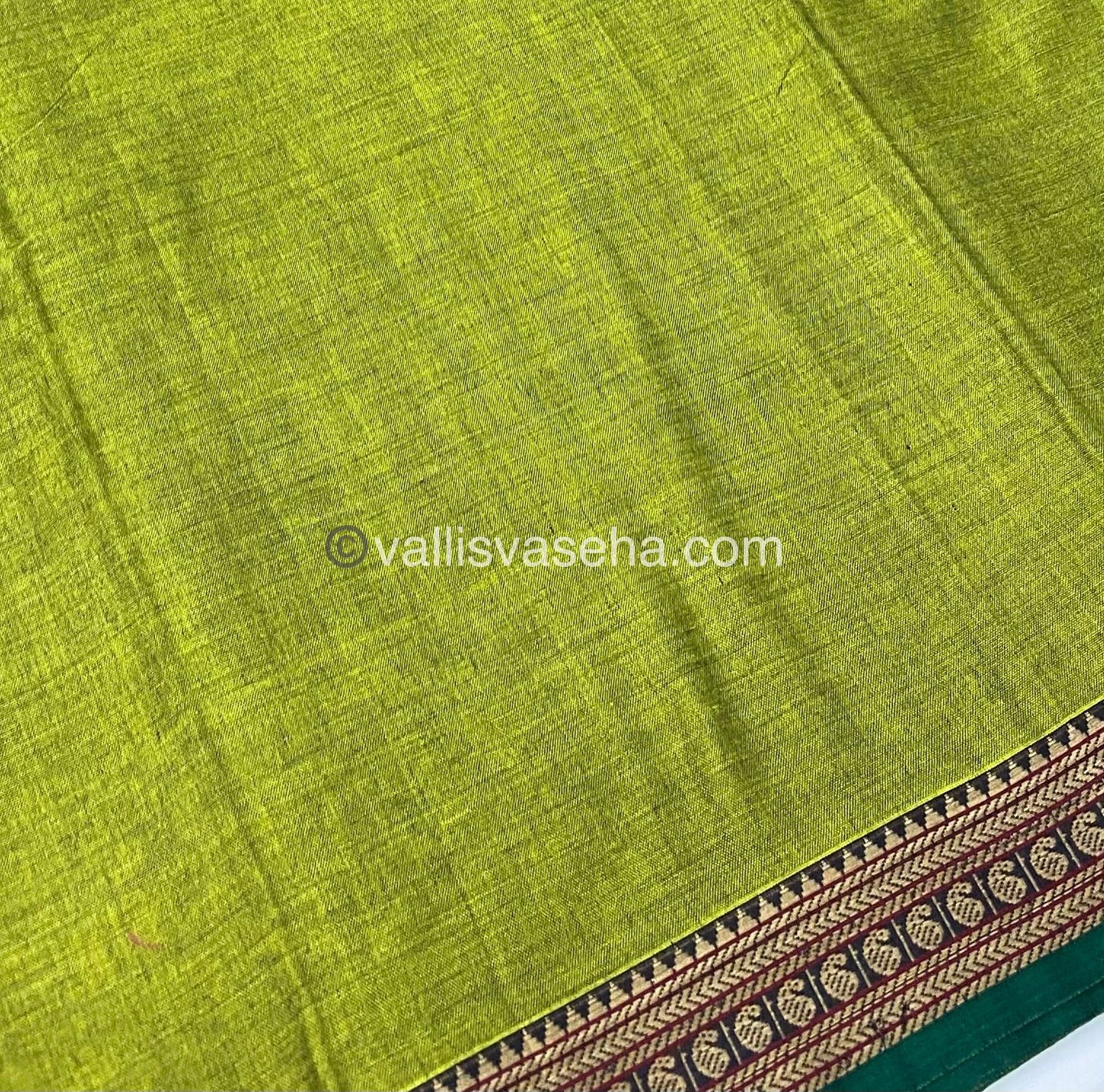 Narayanapet Mercerised Cotton Saree - VVNMC001