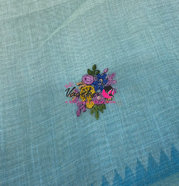 French Knot - Tissue Saree  - VVLFN024
