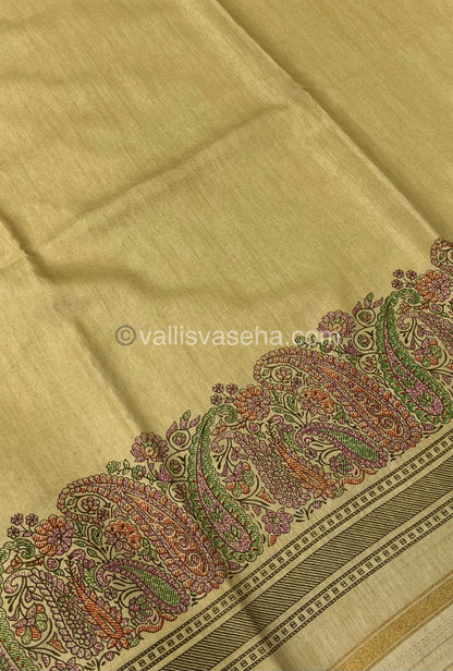Casual Wear - Fancy Mixed Cotton Cream Shade - VVFMC001