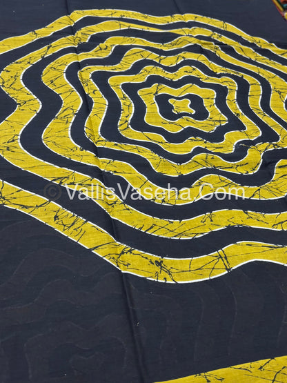 Pure Soft Mul Mul Cotton Sarees (half & half ) - VVMMC005