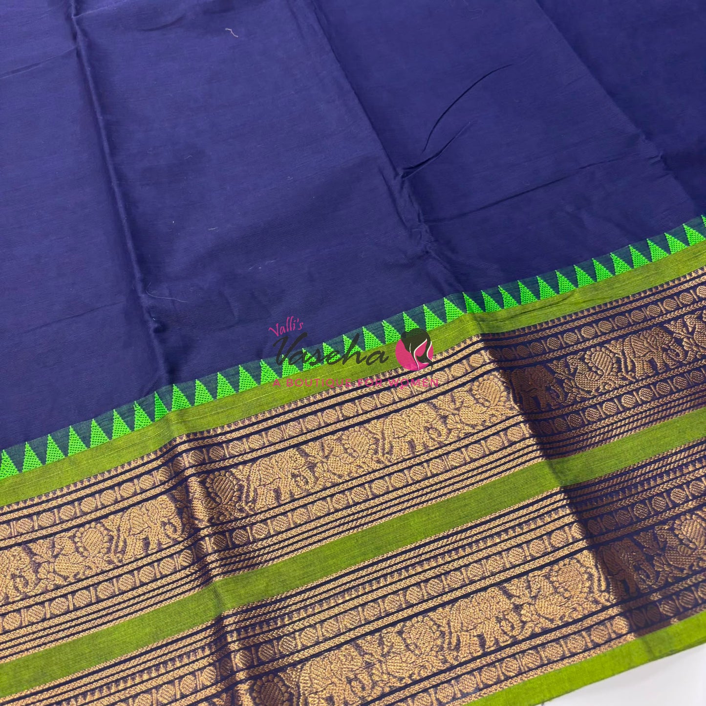Kanchi Cotton Saree - VVKCS019