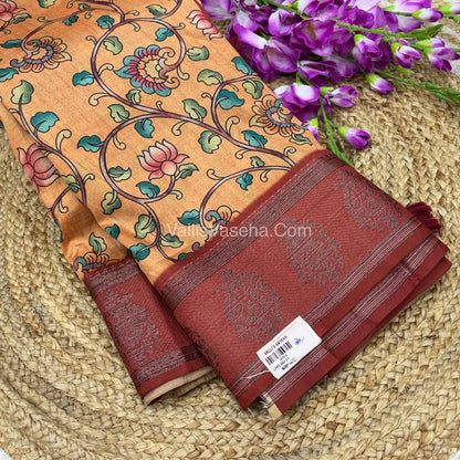 30% less - Offer Saree - Semi Chandari Saree - VVDS003