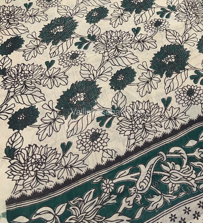 Pure Kalamkari Cotton Saree - VVPKC002