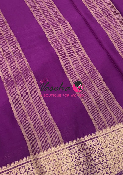Semi Mysore Crepe Silk Variety  - VVSMC006