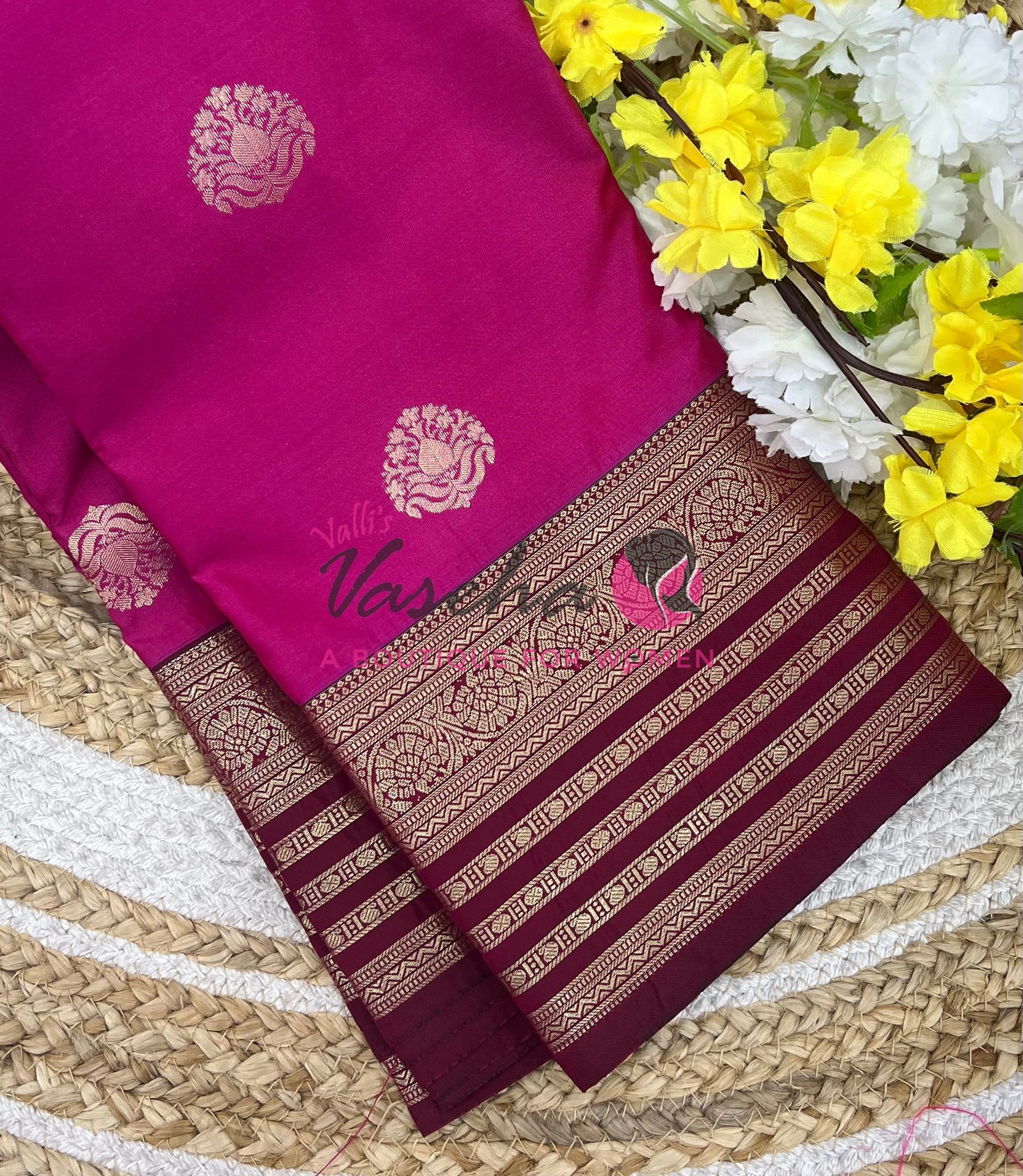 Semi Kanchi Silk - VVSKS009