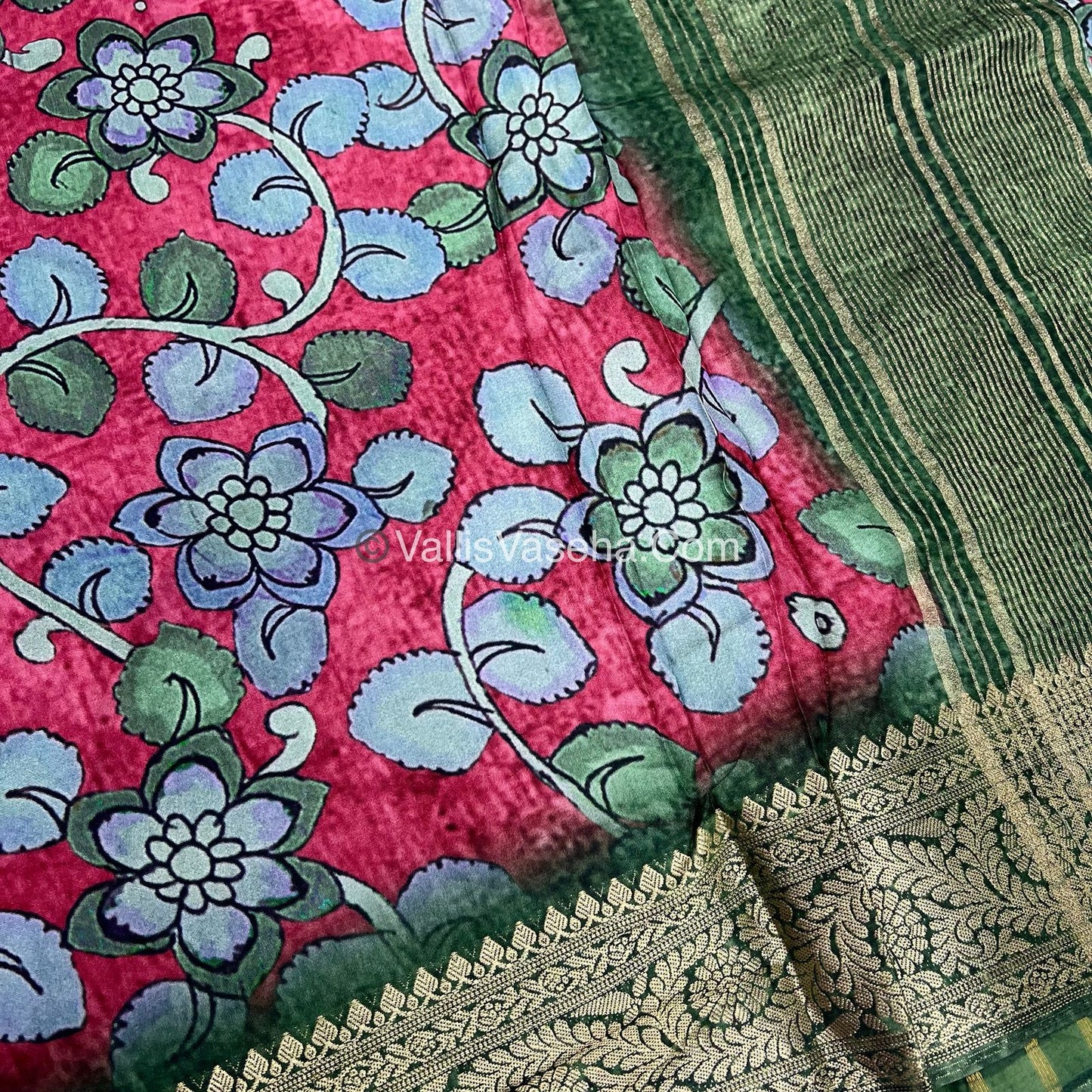 30% less - Offer Saree - Semi Dola Saree - VVDS006